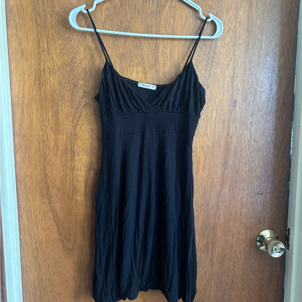 Forever 21 Elegant Black Mini Dress